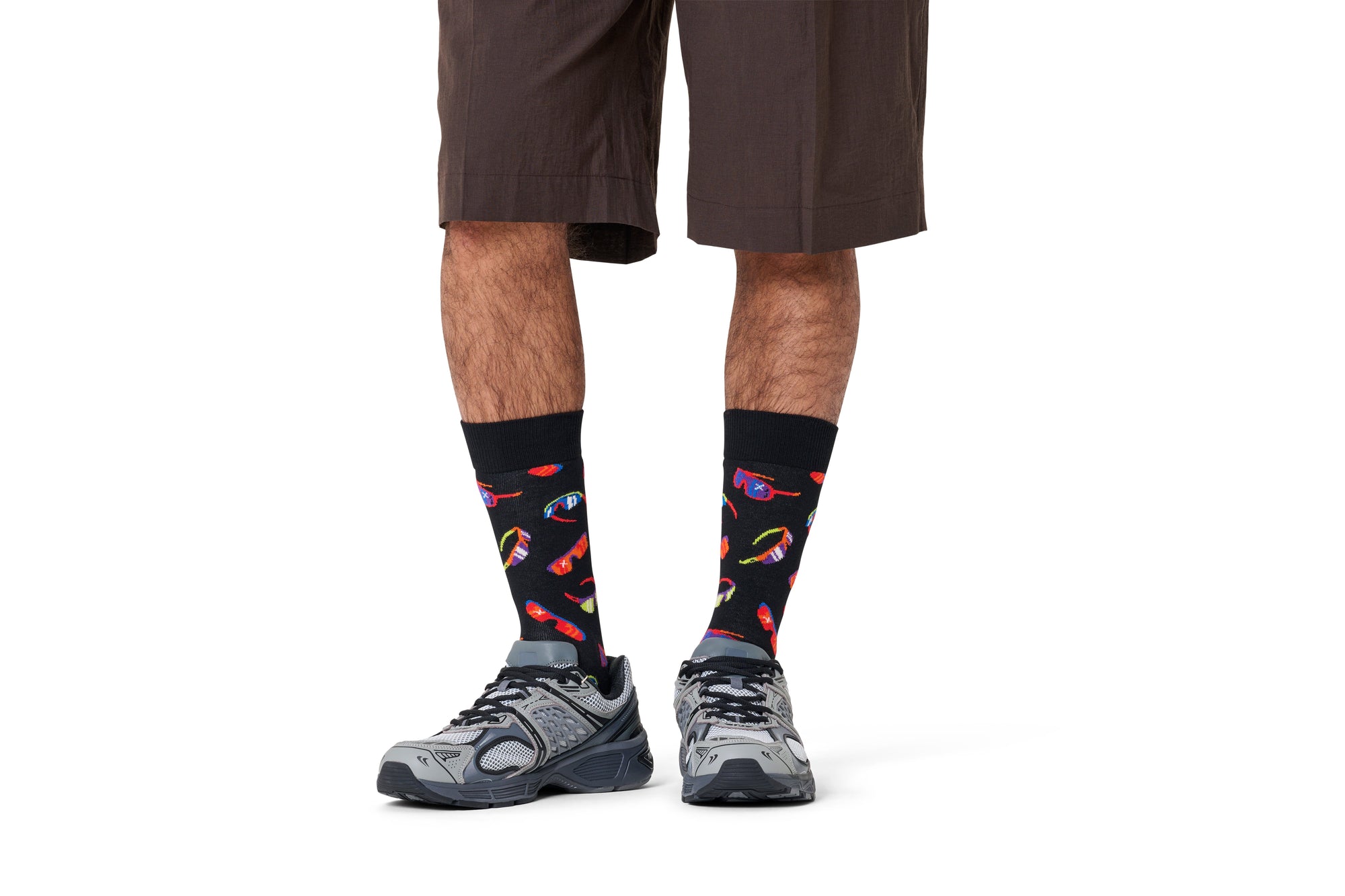 HAPPY SOCKS | GLASSES SOCK | האפי סוקס זוג גרביים משקפיים 911