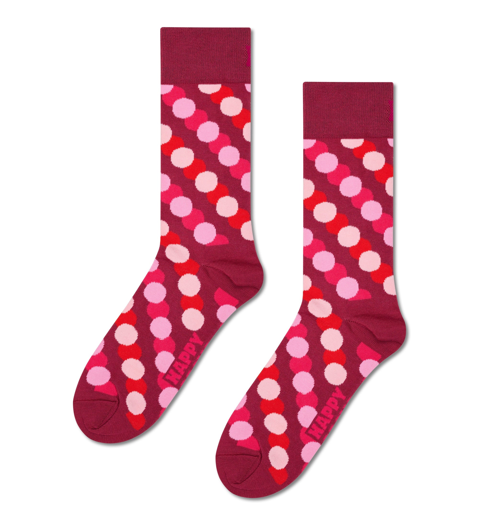 HAPPY SOCKS | BIG DOT SHADE SOCK | האפי סוקס זוג גרביים נקודות גדול 911