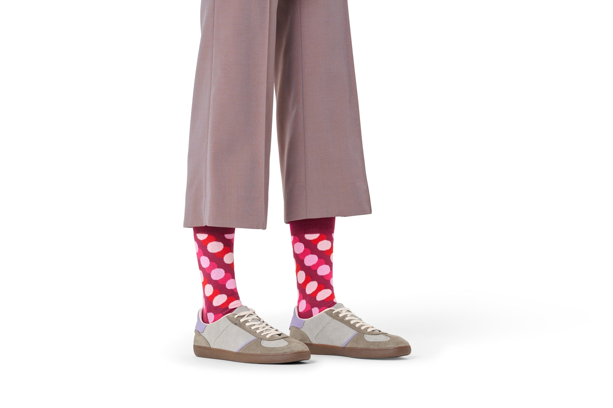 HAPPY SOCKS | BIG DOT SHADE SOCK | האפי סוקס זוג גרביים נקודות גדול 911