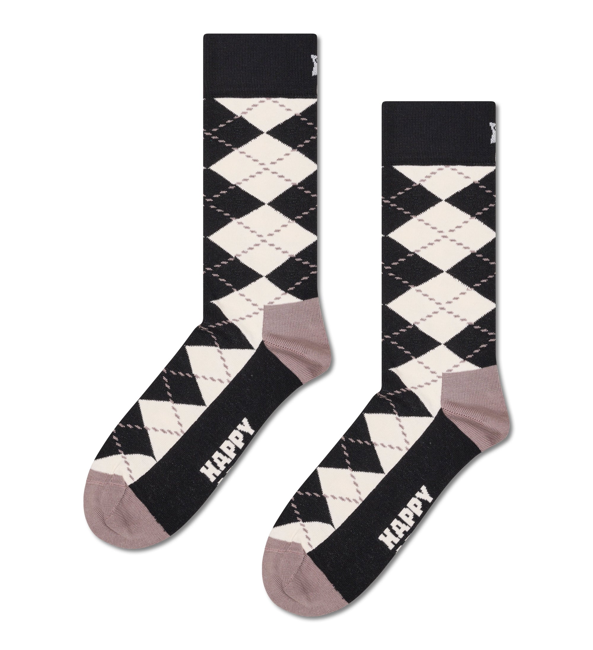 HAPPY SOCKS | ARGYLE SOCK | האפי סוקס זוג גרביים מעויינים 911