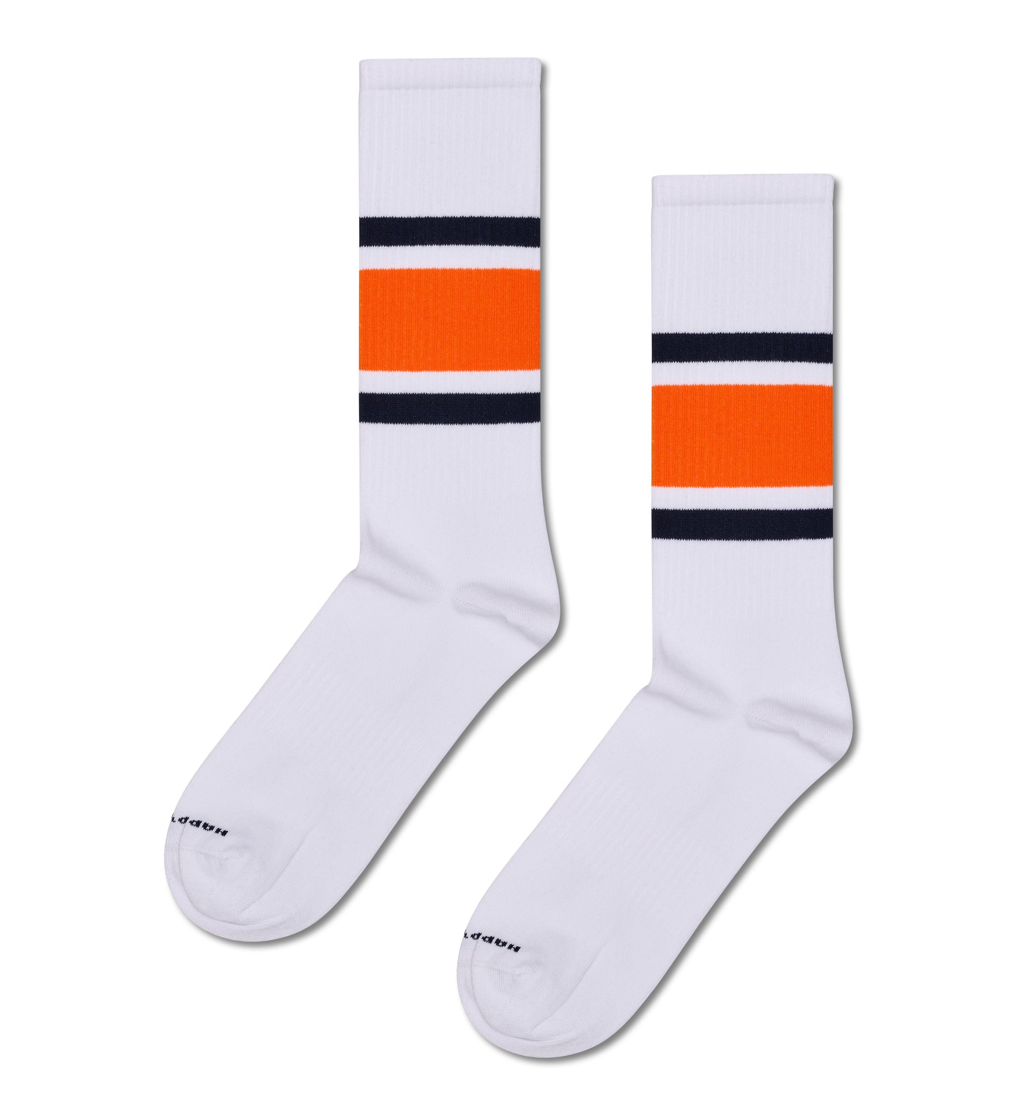 HAPPY SOCKS | SIMPLE STRIPE SNEAKER SOCK |האפי סוקס זוג גרביים פסים 911