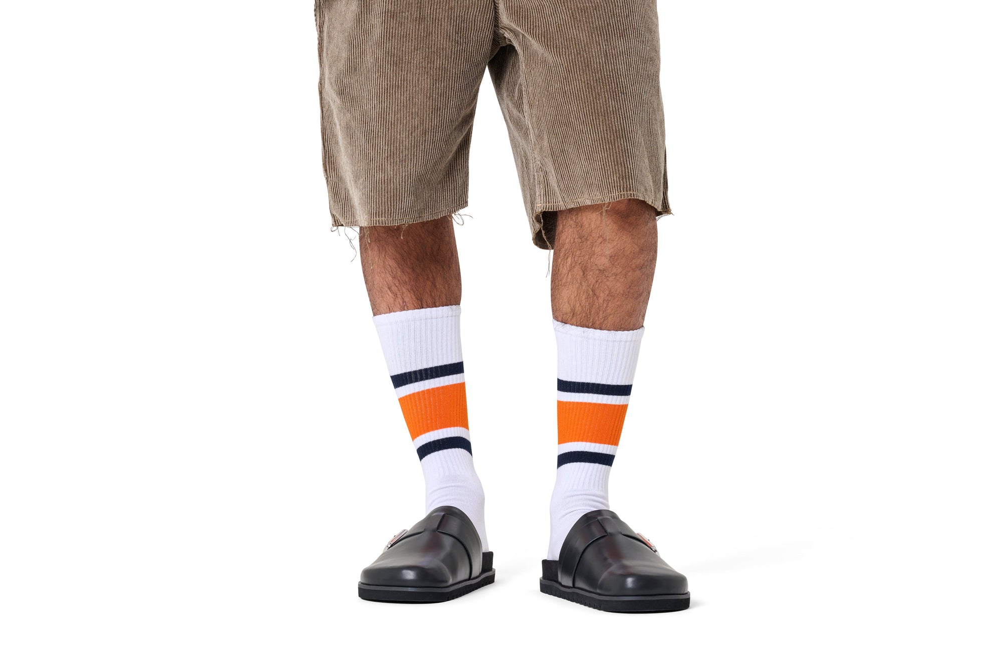 HAPPY SOCKS | SIMPLE STRIPE SNEAKER SOCK |האפי סוקס זוג גרביים פסים 911