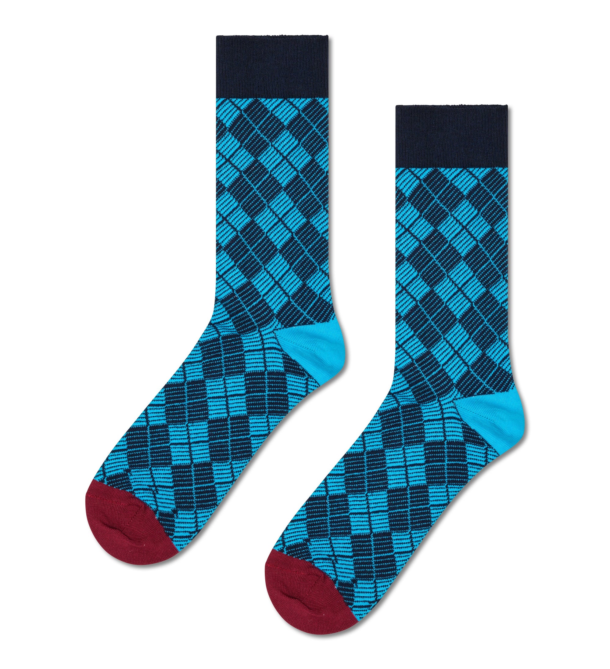 HAPPY SOCKS | MINI ARGYLE JAQUARD SOCK | האפי סוקס זוג גרביים מעוינים קטן 911