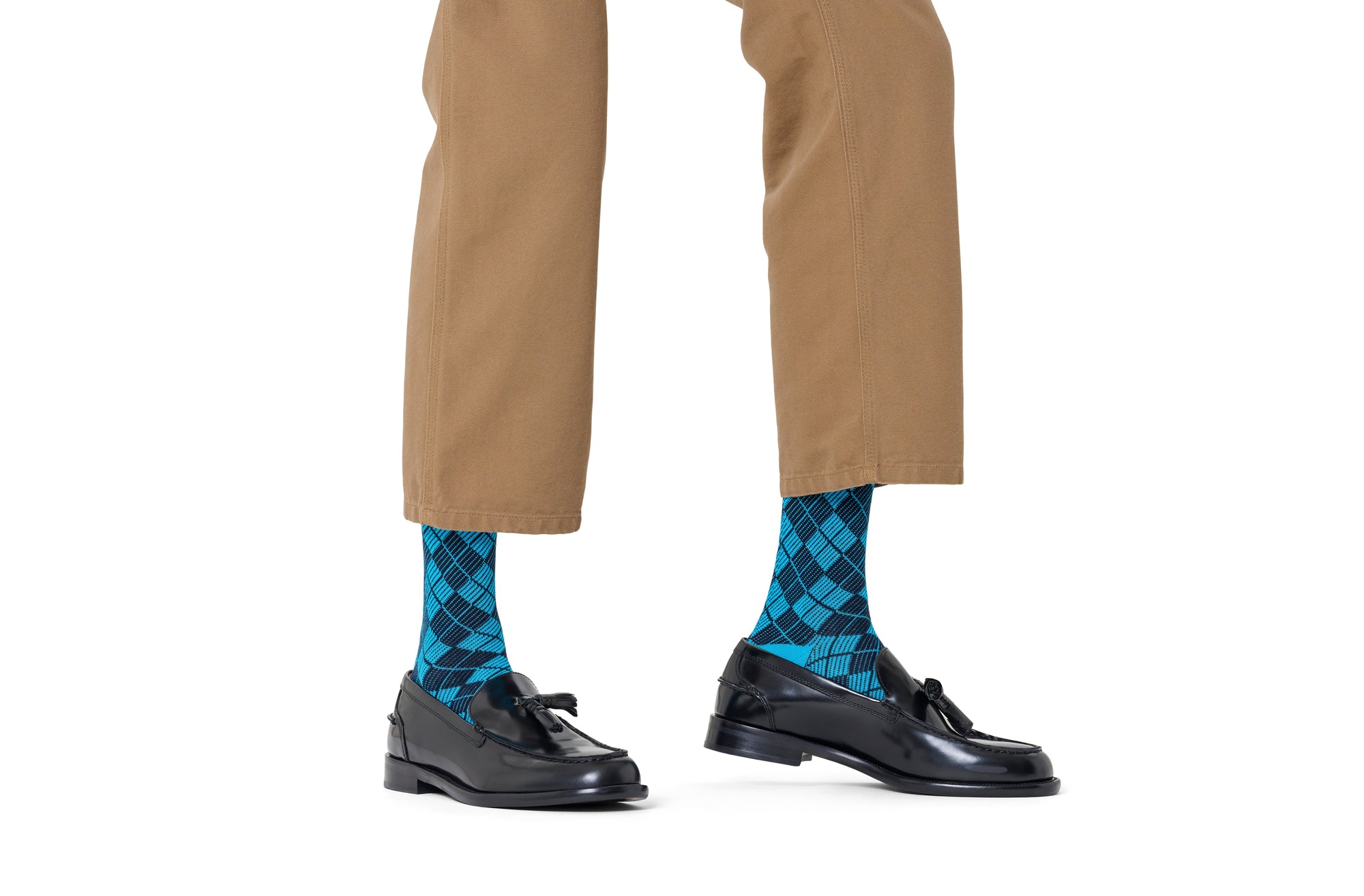 HAPPY SOCKS | MINI ARGYLE JAQUARD SOCK | האפי סוקס זוג גרביים מעוינים קטן 911