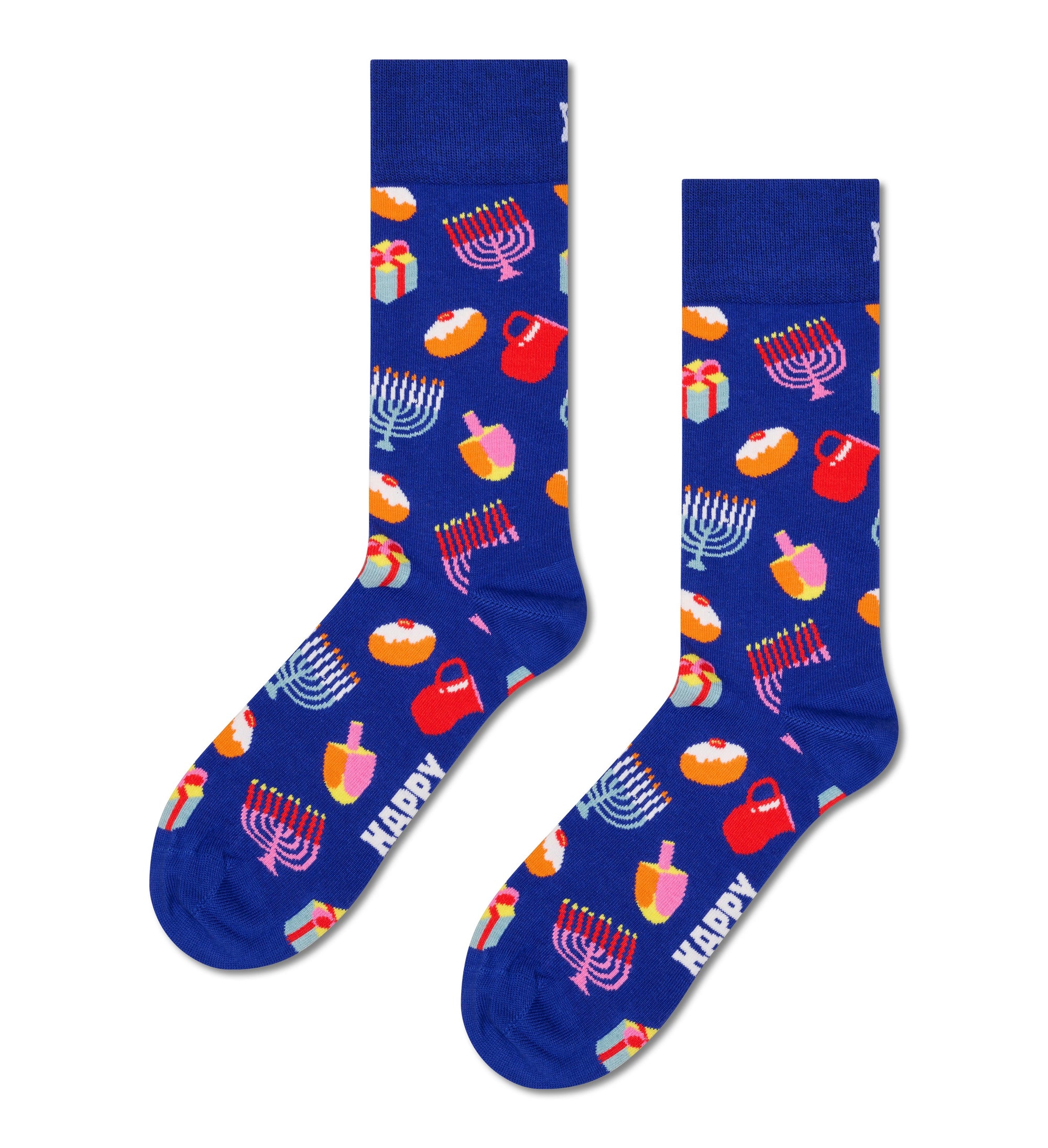 HAPPY SOCKS | HANUKKAH SOCK | האפי סוקס זוג גרביים חנוכה 911