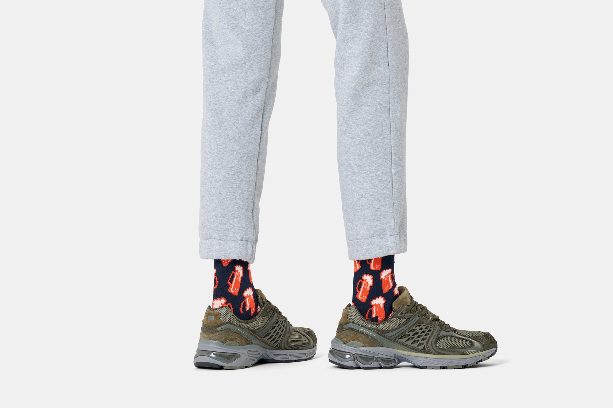 HAPPY SOCKS | BEER SOCK | האפי סוקס זוג גרביים בירה 911