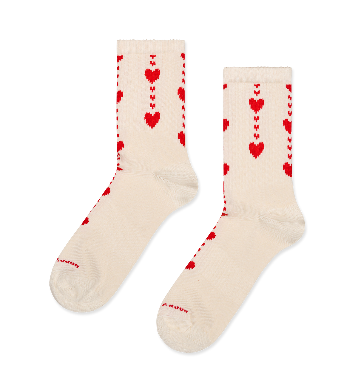 HAPPY SOCKS | HEARTS SNEAKER SOCK | האפי סוקס זוג גרביים 911