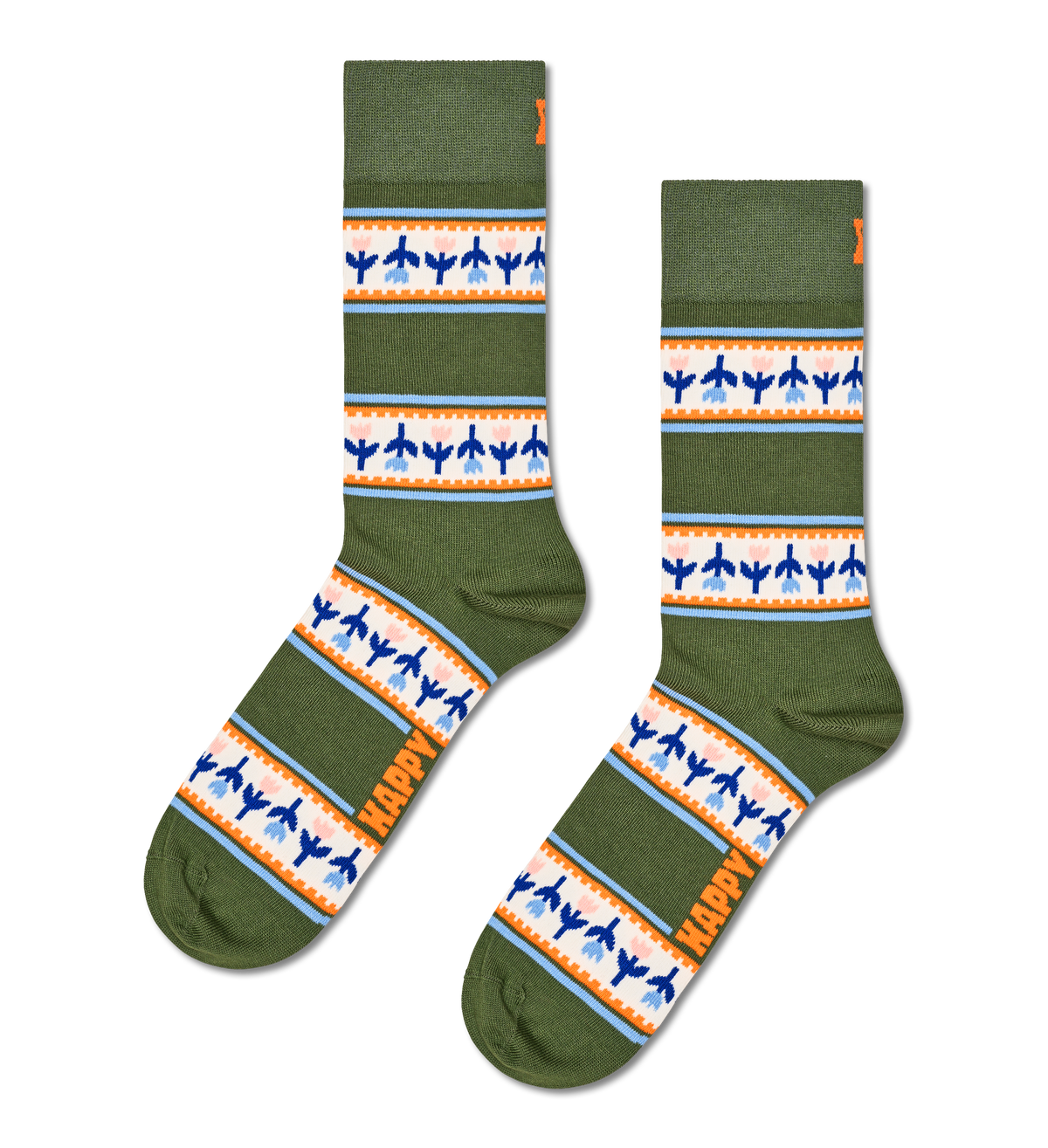 HAPPY SOCKS | TULIP STRIPE SOCK | האפי סוקס זוג גרביים פסים 911