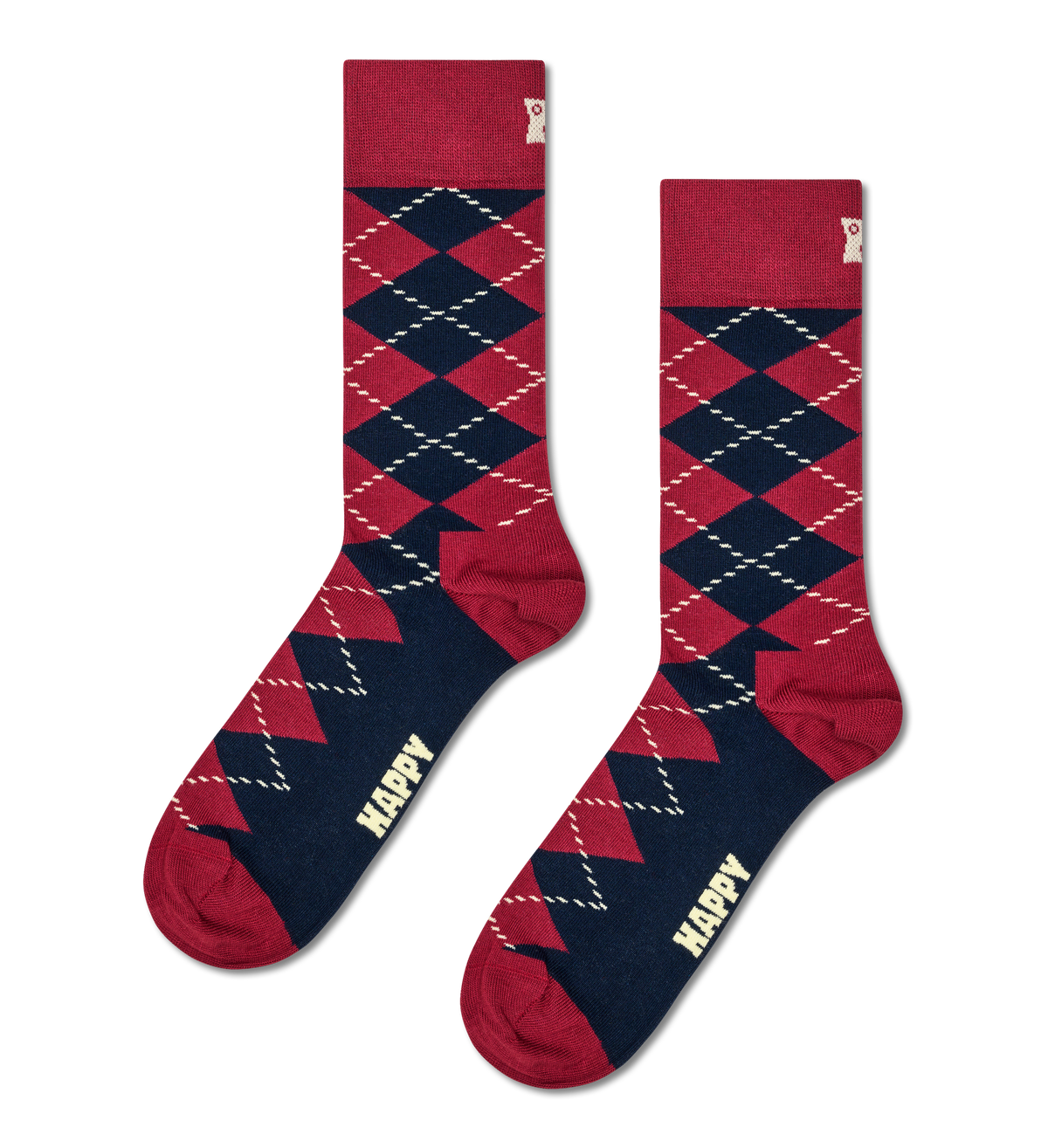 HAPPY SOCKS | ARGYLE SOCK | האפי סוקס זוג גרביים 911