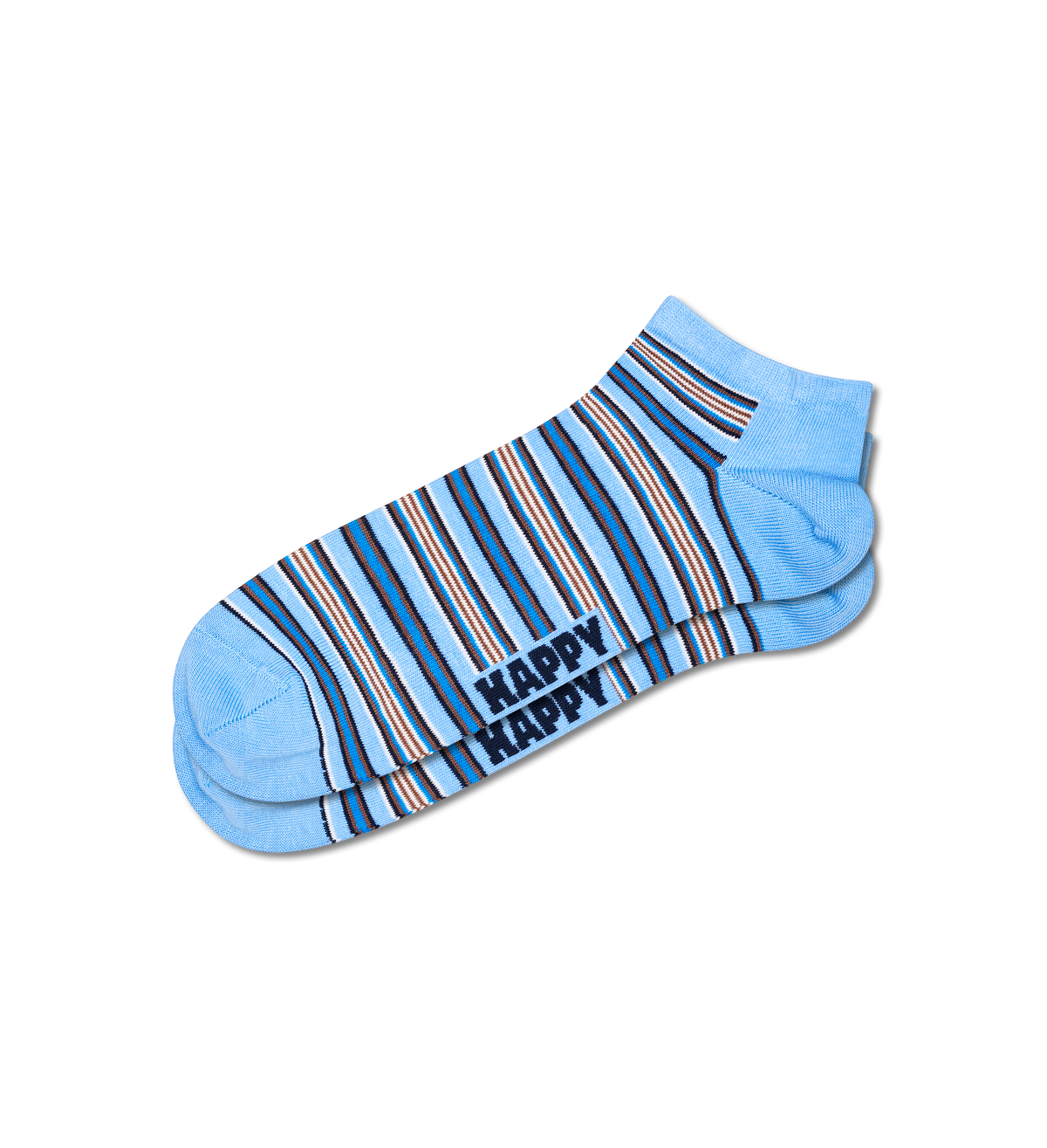 HAPPY SOCKS | STRIPE LOW SOCK | האפי סוקס זוג גרביים פסים 911