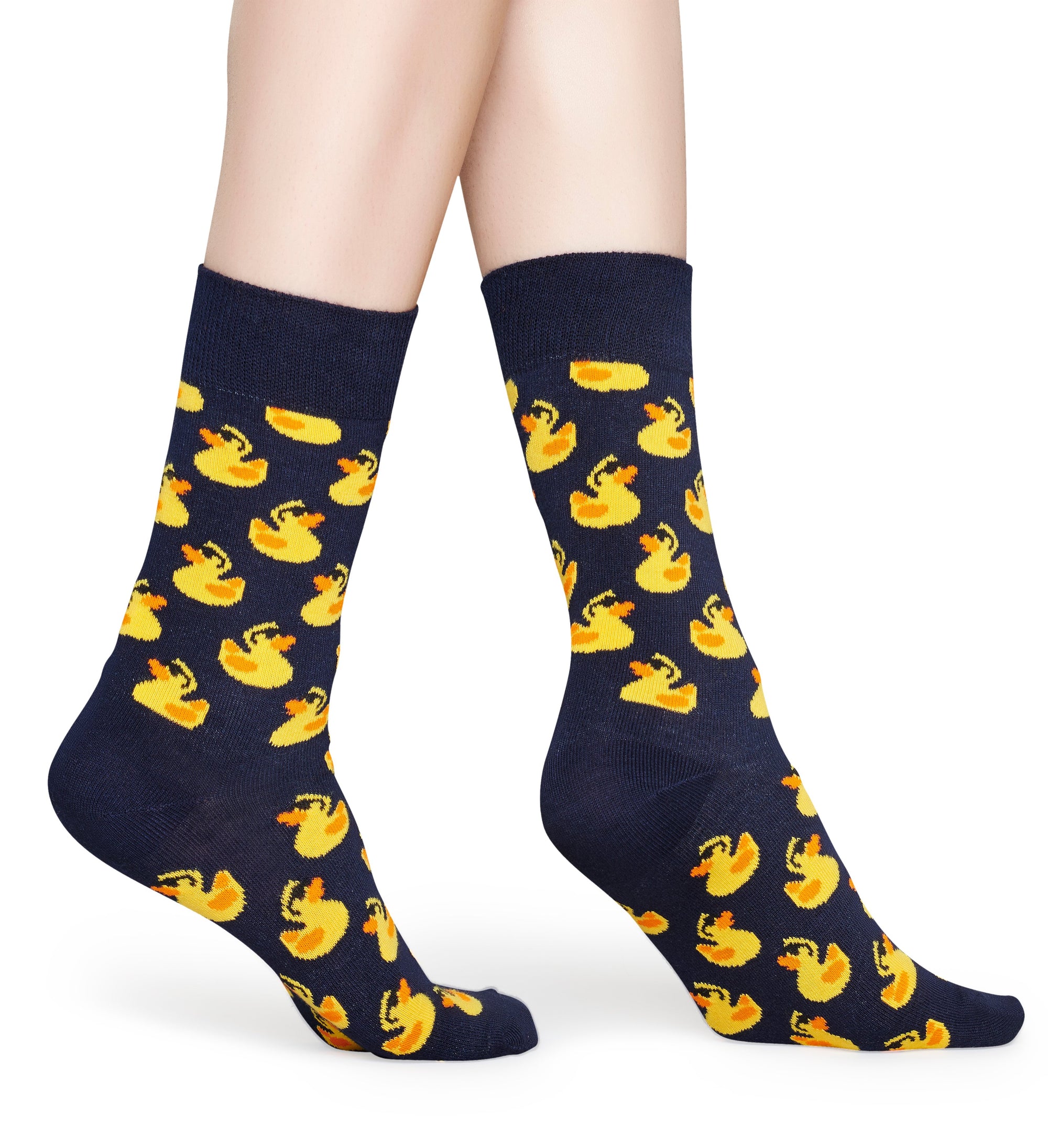 HAPPY SOCKS | RUBBER DUCK SOCK | האפי סוקס זוג גרביים ברווזים 911
