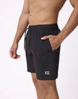 RUSTY | SHORT VIDO BLACK | מכנס ספורט ובגד ים אוריונקה