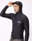RUSTY | RASHGUARD NICOLAS SHIBUYA | לייקרה עם קפוצ'ון שרוול ארוך אוריונקה
