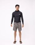 RUSTY | RASHGUARD NICOLAS SHIBUYA | לייקרה עם קפוצ'ון שרוול ארוך אוריונקה