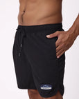 RUSTY | SHORT QUIJOTE BLACK | מכנס ספורט ובגד ים אוריונקה