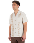 HURLEY | MUSCLE TANKSANO CAMP EMBROIDERED SS | חולצה מכופתרת קצרה 911