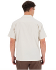 HURLEY | MUSCLE TANKSANO CAMP EMBROIDERED SS | חולצה מכופתרת קצרה 911