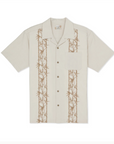 HURLEY | MUSCLE TANKSANO CAMP EMBROIDERED SS | חולצה מכופתרת קצרה 911