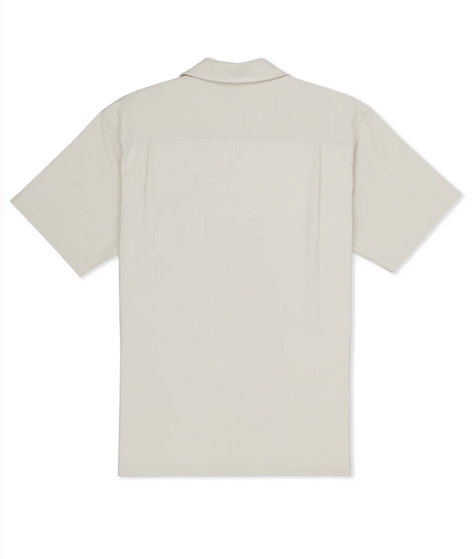 HURLEY | MUSCLE TANKSANO CAMP EMBROIDERED SS | חולצה מכופתרת קצרה 911