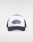VANS | CLASSIC PATCH CURVED BILL TRUCKER HAT OS | כובע ילדים שחור/לבן וי .אפ ישראל (אפראל) בע"מ