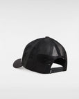 VANS | CLASSIC PATCH CURVED BILL TRUCKER HAT OS | כובע ילדים שחור/לבן וי .אפ ישראל (אפראל) בע"מ