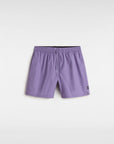VANS | PRIMARY SOLID ELASTIC BOARDSHORT | מכנס גברים בגד ים סגול וי .אפ ישראל (אפראל) בע"מ