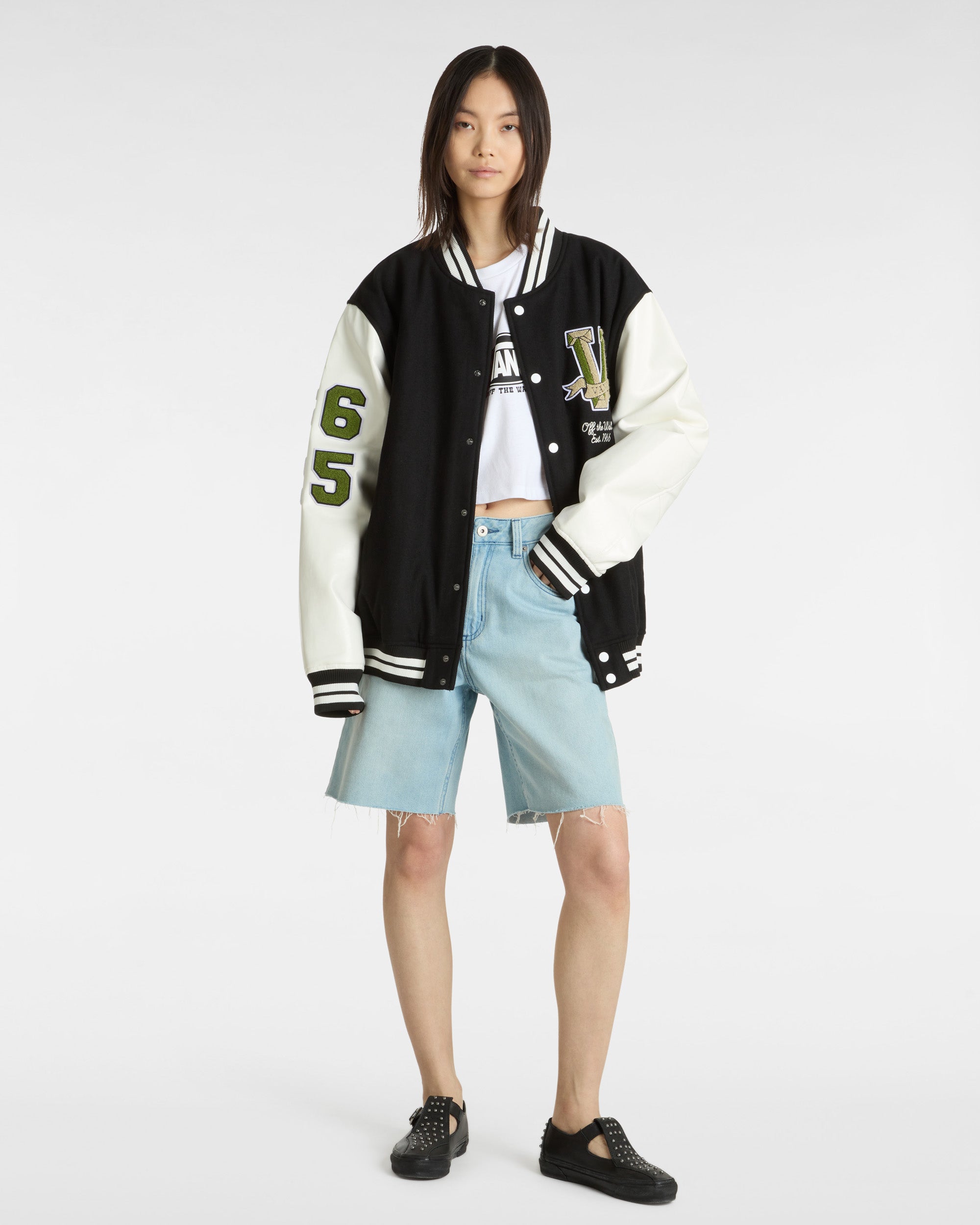 VANS | SIRELLE CUT OFF | מכנס ג'ינס באגי נשים וי .אפ ישראל (אפראל) בע"מ