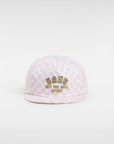 VANS | Willow Snapback OS | כובע ילדים משבצות ורוד/לבן וי .אפ ישראל (אפראל) בע"מ