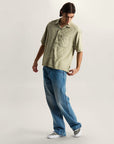 VANS | Van Doren Tencel Check Camp SS Shirt | חולצה מכופתרת גברים