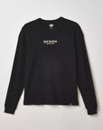DICKIES | DICKIES WAFFLE TEE LS | חולצת וופל שרוול ארוך שחור וי .אפ ישראל (אפראל) בע"מ
