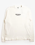 DICKIES | DICKIES WAFFLE TEE LS | חולצת וופל שרוול ארוך לבן וי .אפ ישראל (אפראל) בע"מ