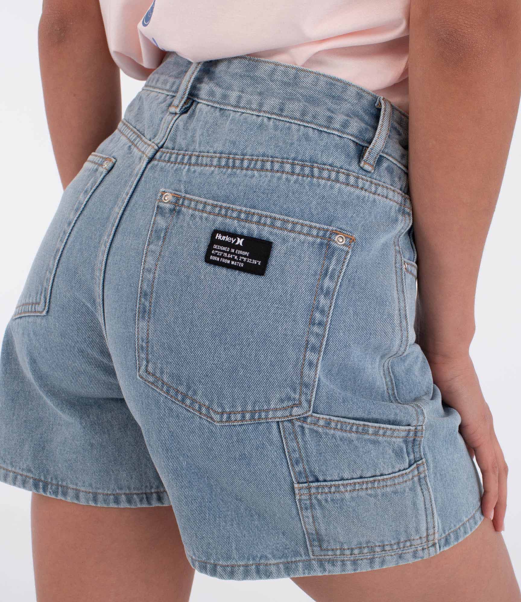 HURLEY | BERMUDA CARPENTER | מכנס ברמודה נשים 911