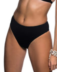 Naya Swimwear Summer yolandi Bottom | בגד ים לנשים - תחתון יולנדי- שחור Naya Swimwear