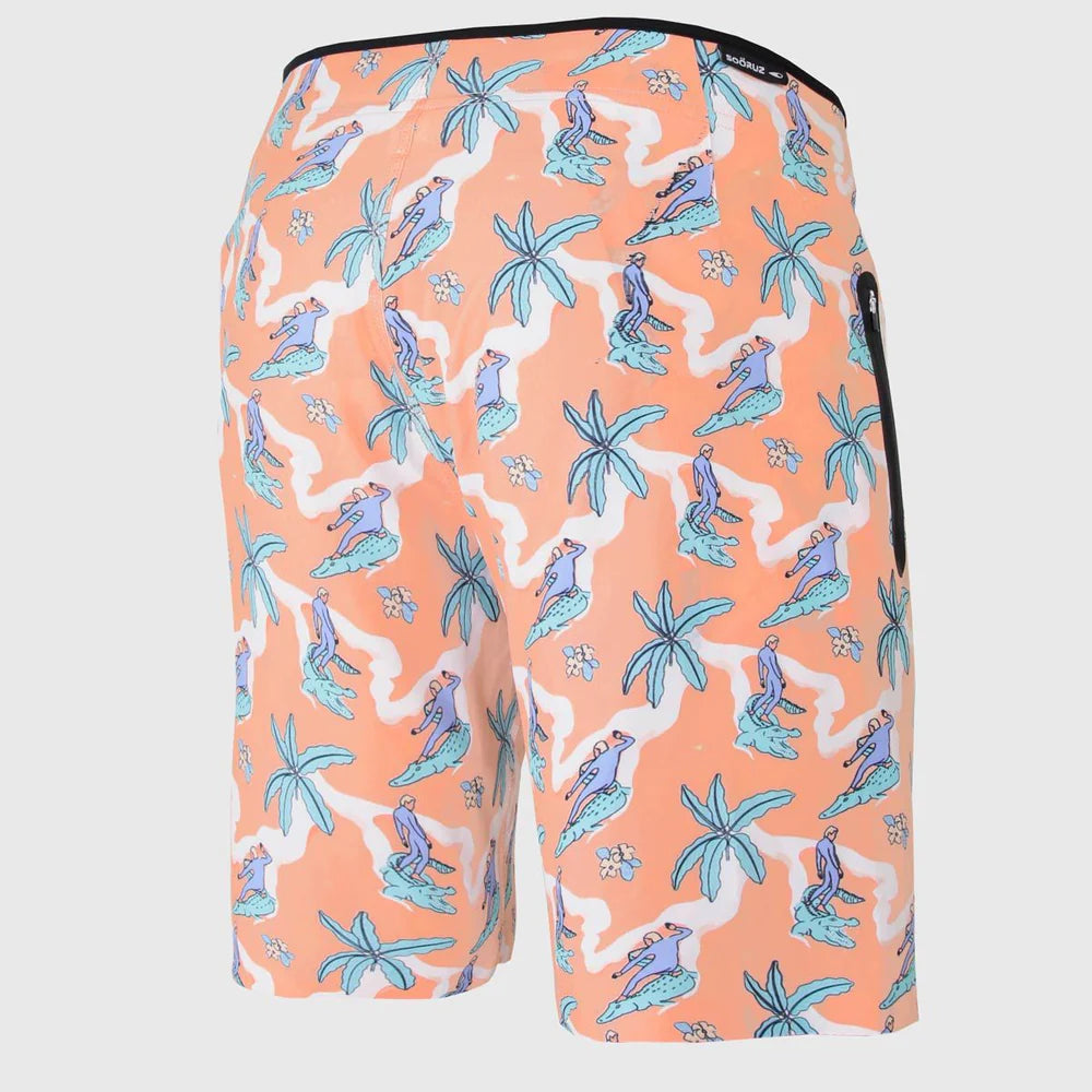 Sooruz | M Boardshort croco ride 18 | מכנס גלישה קרוקו דוגית
