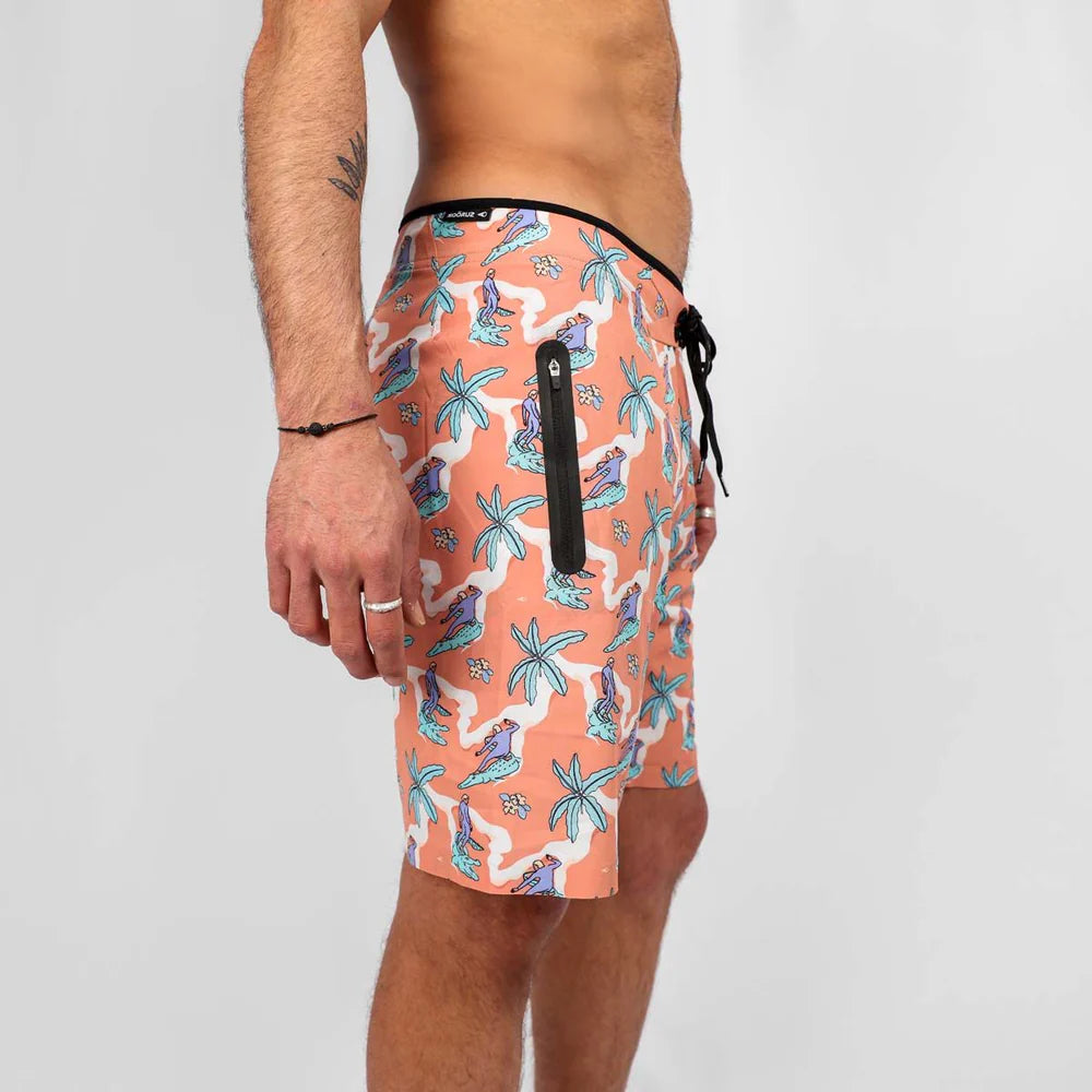 Sooruz | M Boardshort croco ride 18 | מכנס גלישה קרוקו דוגית