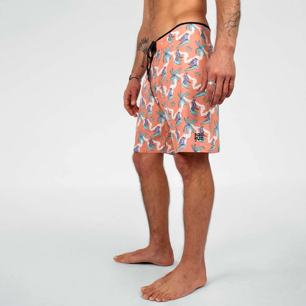 Sooruz | M Boardshort croco ride 18 | מכנס גלישה קרוקו דוגית