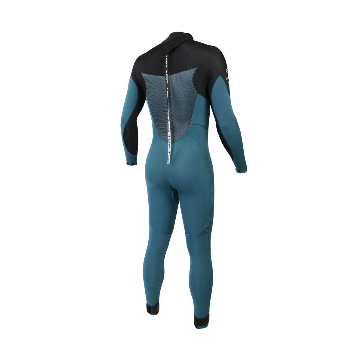 SOORUZ | FIGHTER BZ 3/2 BLUE 24 | חליפת גלישה גברים 3/2 סגירה אחורית דוגית