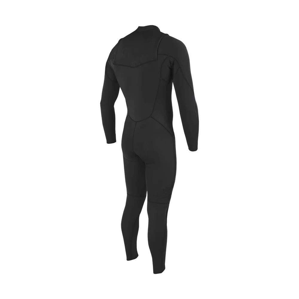 SOORUZ | FLY+ 3/2 BLACK FZ | חליפת גלישה גברים3/2 רוכסן קדמי שחור דוגית