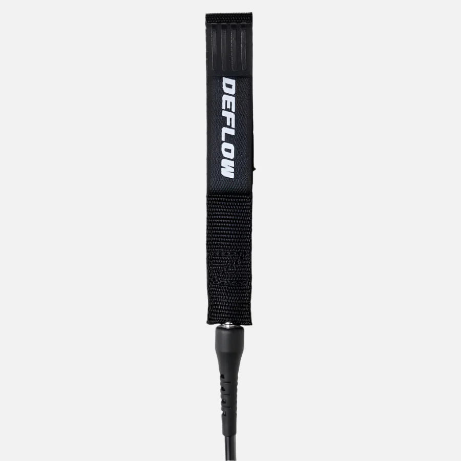 DEFLOW | CORE RANGE LEASH 6FT 7MM | ליש קור 6 שחור דוגית