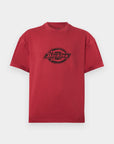 DICKIES | PLAINVILLE SS TEE | חולצה קצרה גברים אדום וי .אפ ישראל (אפראל) בע"מ