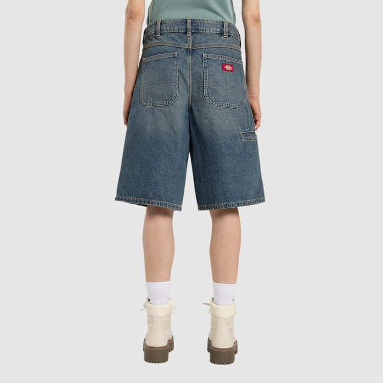 DICKIES | 957 13 INCH DENIM SHORT W | מכנס קצר נשים וי .אפ ישראל (אפראל) בע"מ