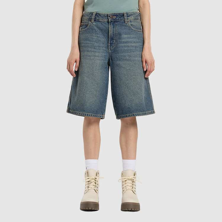DICKIES | 957 13 INCH DENIM SHORT W | מכנס קצר נשים וי .אפ ישראל (אפראל) בע"מ