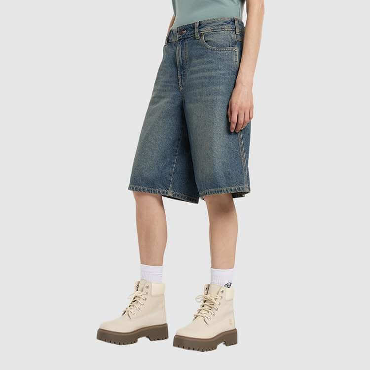 DICKIES | 957 13 INCH DENIM SHORT W | מכנס קצר נשים וי .אפ ישראל (אפראל) בע"מ