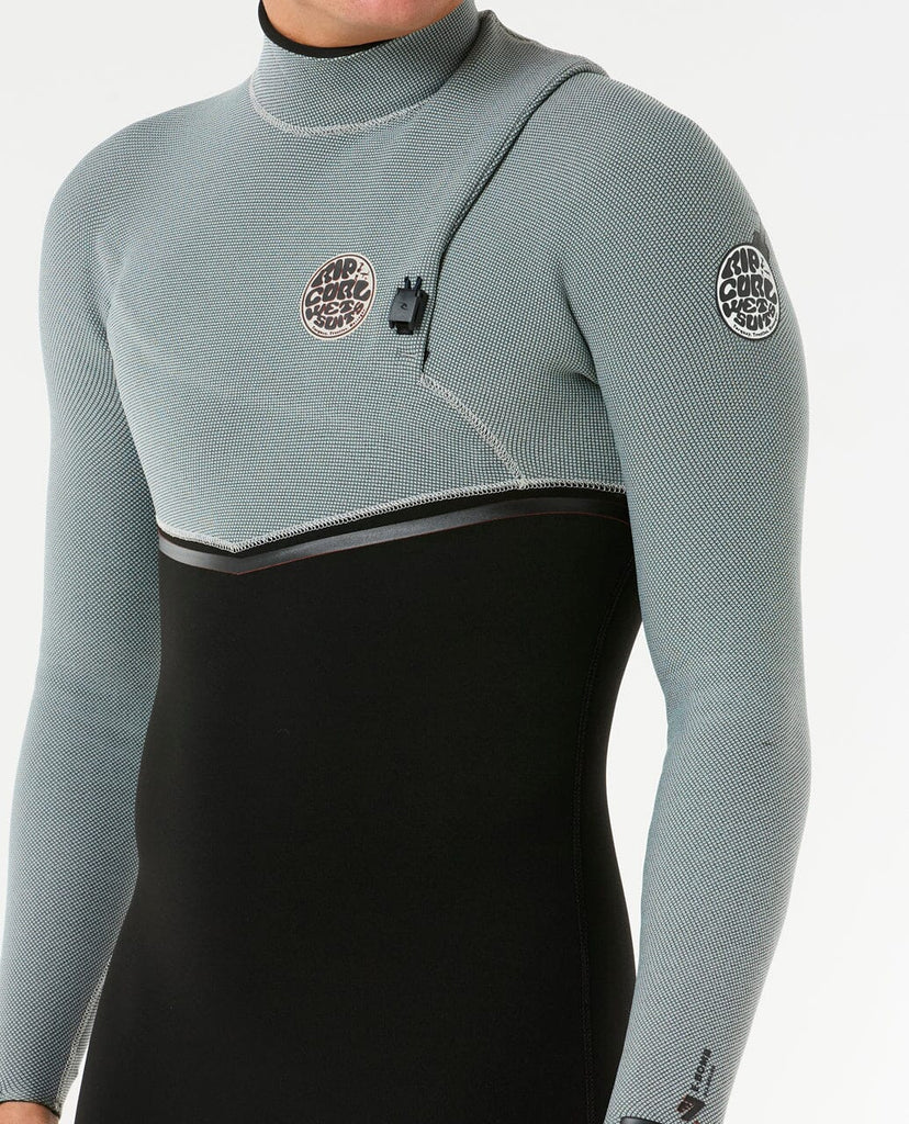 RIP CURL | E-BOMB 3/2 ZF GREY | חליפת גלישה גברים ריפ קארל 3/2 ללא רוכסן וויבז מ.ס בע"מ