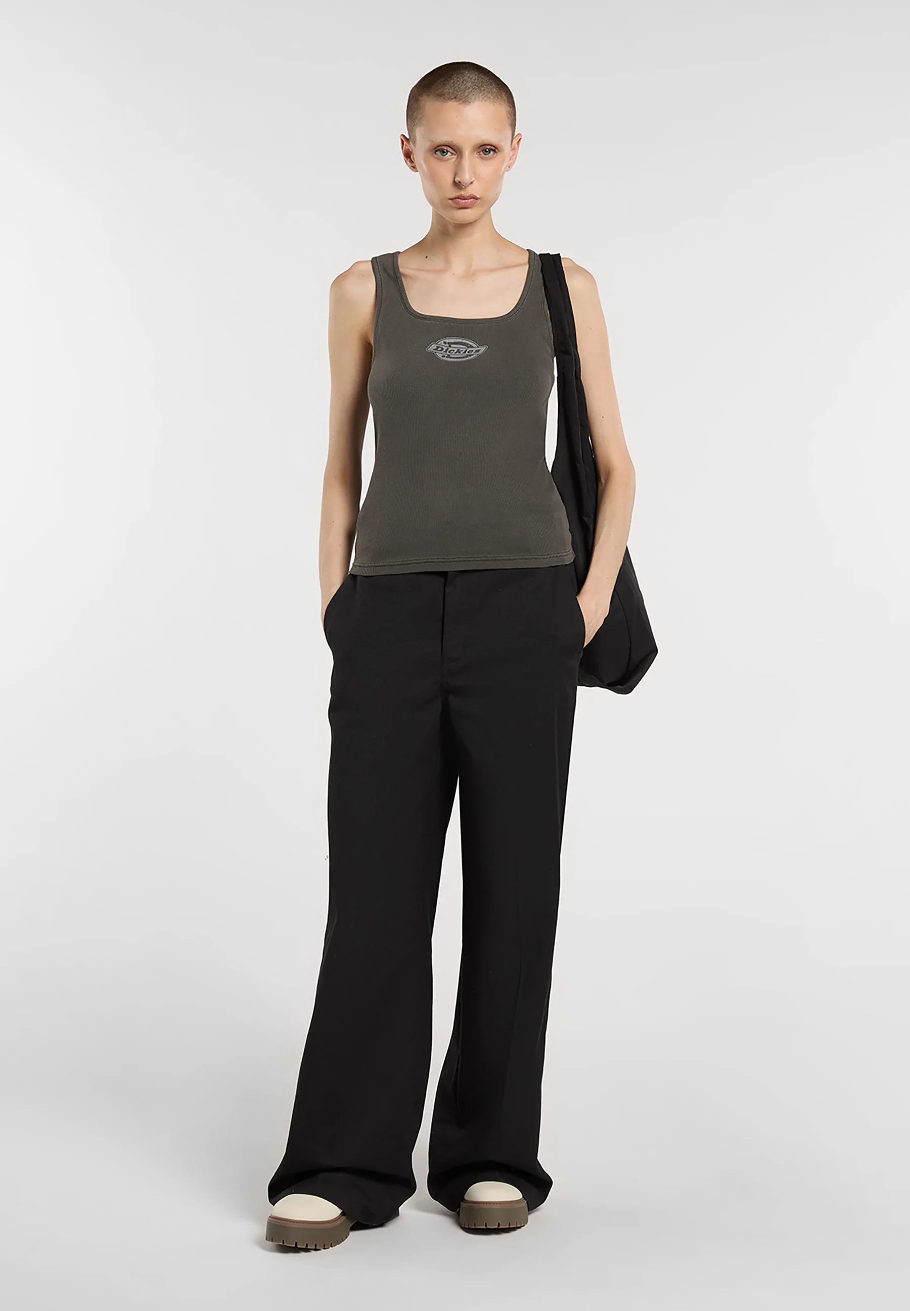 DICKIES | PLAINVILLE TANK TEE W | חולצה קצרה נשים וי .אפ ישראל (אפראל) בע"מ