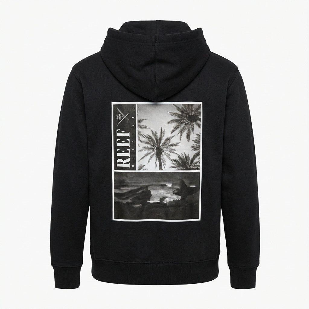 Reef Hoodie | קפוצ'ון שחור ריף שחור Reef Shop