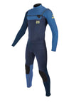 SOORUZ | FLY+ FZ KIDS 3/2 26 NAVY | חליפת גלישה ילדים רוכסן קדמי דוגית