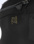 SOORUZ | FIGHTER CZ 3/2 BLACK 26| חליפת גלישה גברים 3/2 שחור סגירת חזה דוגית