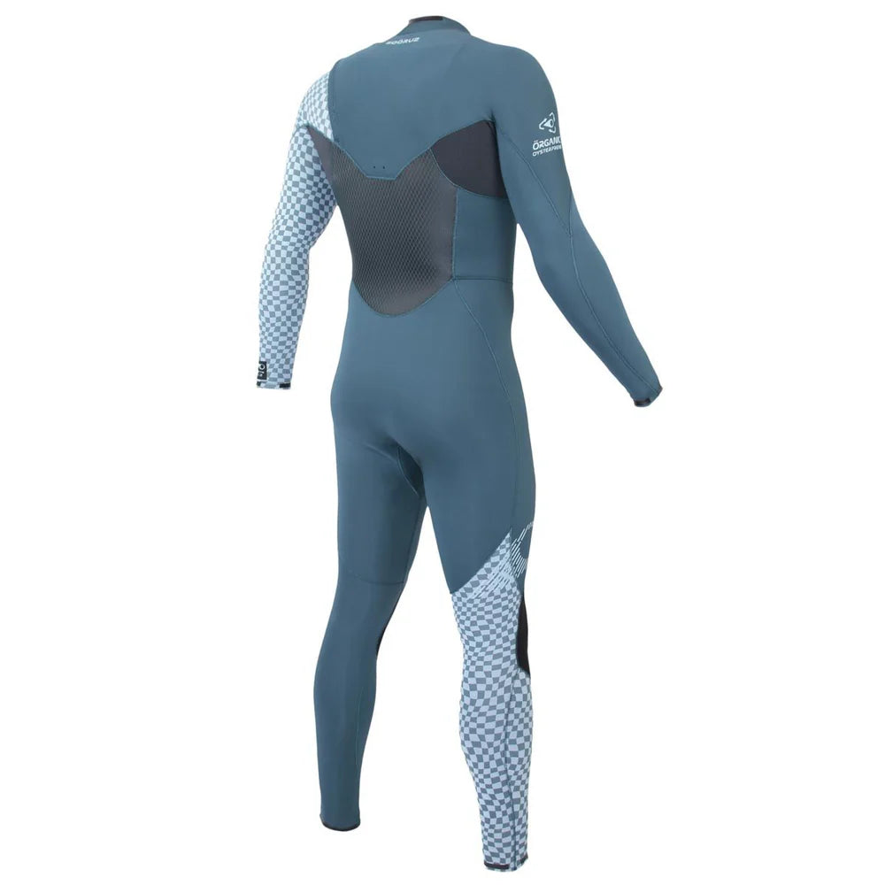 SOORUZ | FIGHTER CZ 3/2 BLUE 25 | חליפת גלישה גברים 3/2 כחול סגירת חזה דוגית