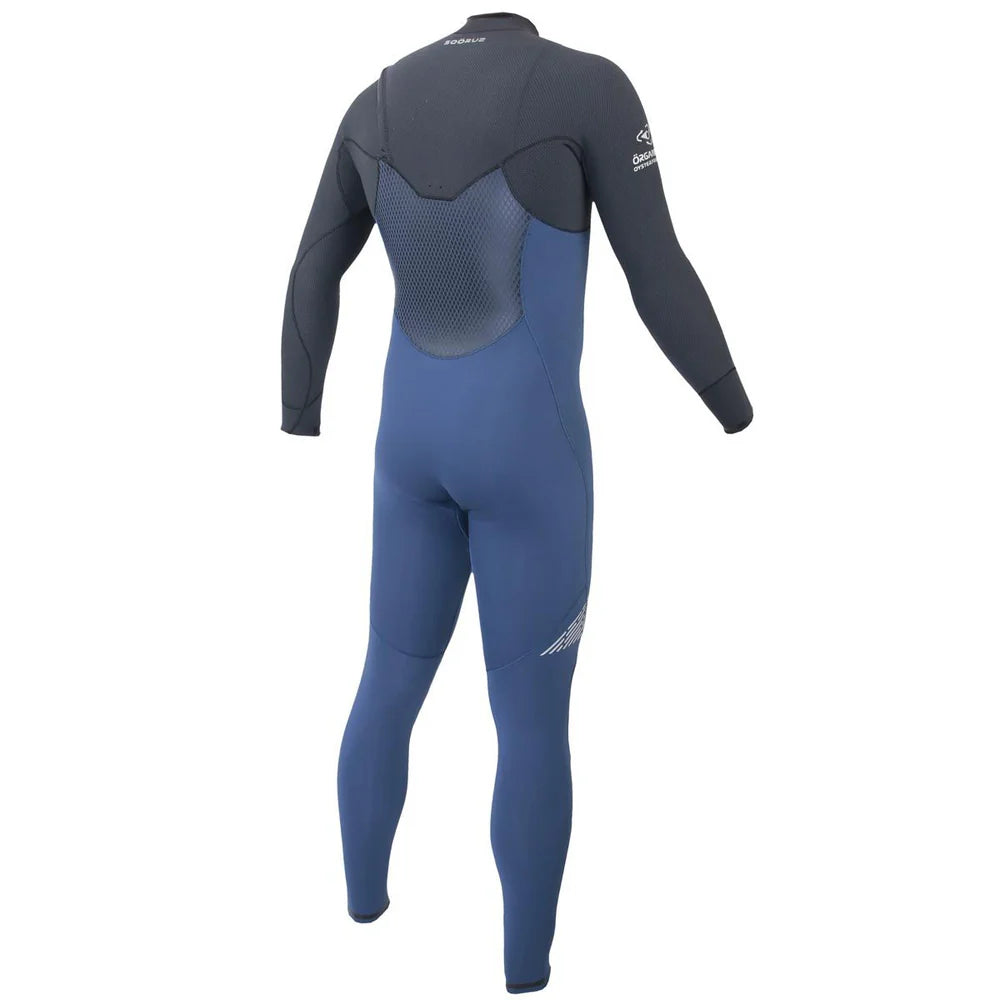 SOORUZ | GURU PRO CZ 3/2 BLUE 25 | חליפת גלישה גברים 3/2 כחול סגירת חזה דוגית